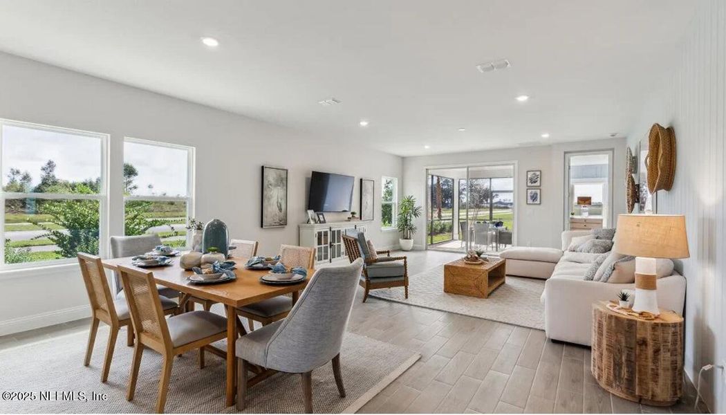 Furnished interior view inside a new home in Silver Falls Single Family at SilverLeaf: Silver Falls 50s at SilverLeaf, St. Johns (Image 15). Furnished interior view inside a new home in Silver Falls Single Family at SilverLeaf: Silver Falls 50s at SilverLeaf, St. Johns (Image 15).