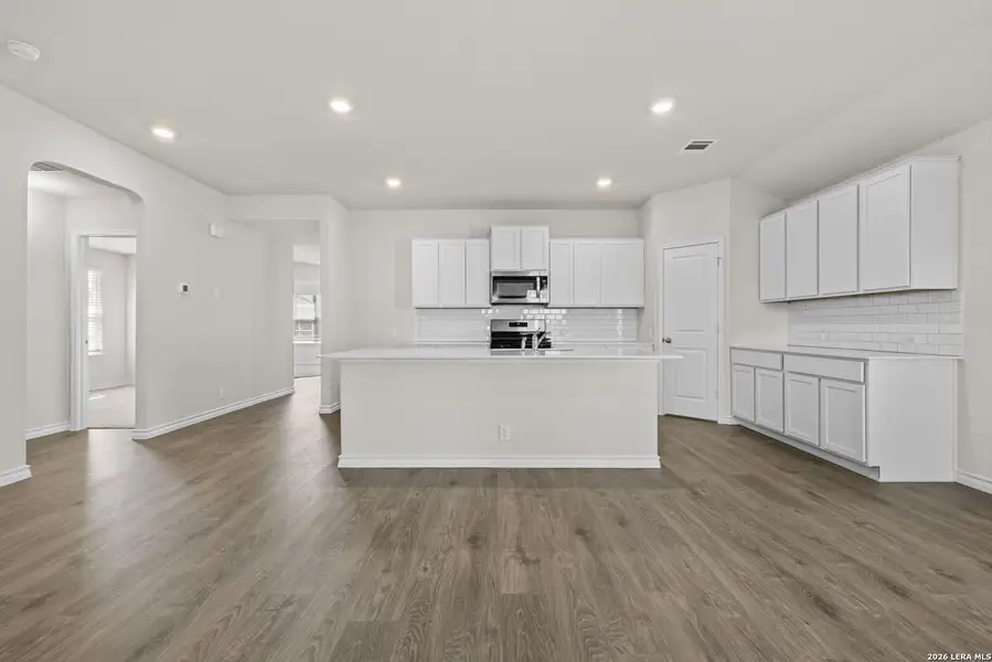 Furnished interior view inside a new home in Redbird Ranch, San Antonio (Image 10).