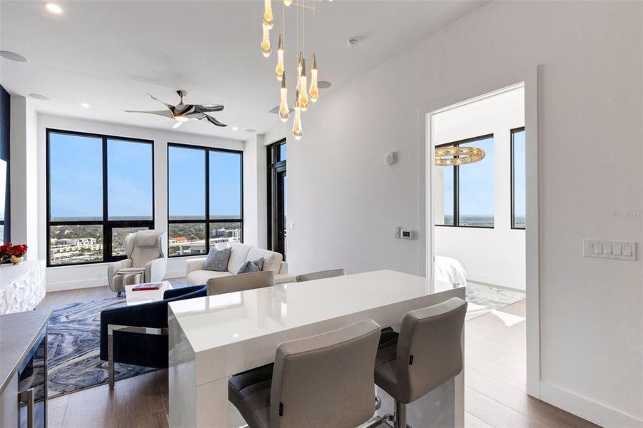 Furnished interior view inside a new home in , Sarasota (Image 9). Furnished interior view inside a new home in , Sarasota (Image 9).