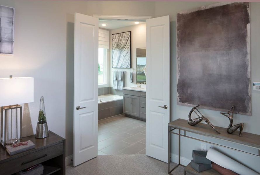 Representative furnished interior of a home built from the Merlot by Taylor Morrison in South Oak 50s, Oak Point (Image 10). Representative furnished interior of a home built from the Merlot by Taylor Morrison in South Oak 50s, Oak Point (Image 10).