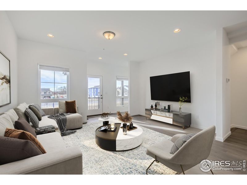 Spacious Living Room Spacious Living Room