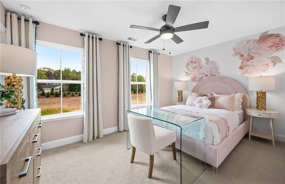 Furnished interior view inside a new home in Berkeley Mill, Cumming (Image 15).