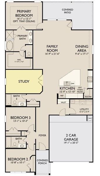 The Dawson Floor plan The Dawson Floor plan