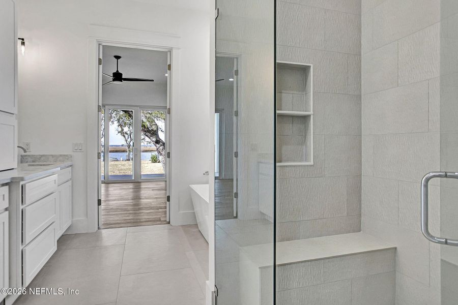 Furnished interior view inside a new home in , Jacksonville (Image 12).