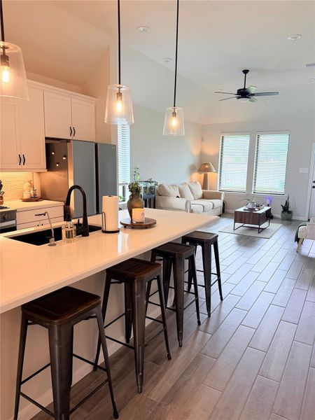 Furnished interior view inside a new home in , Richmond (Image 19).