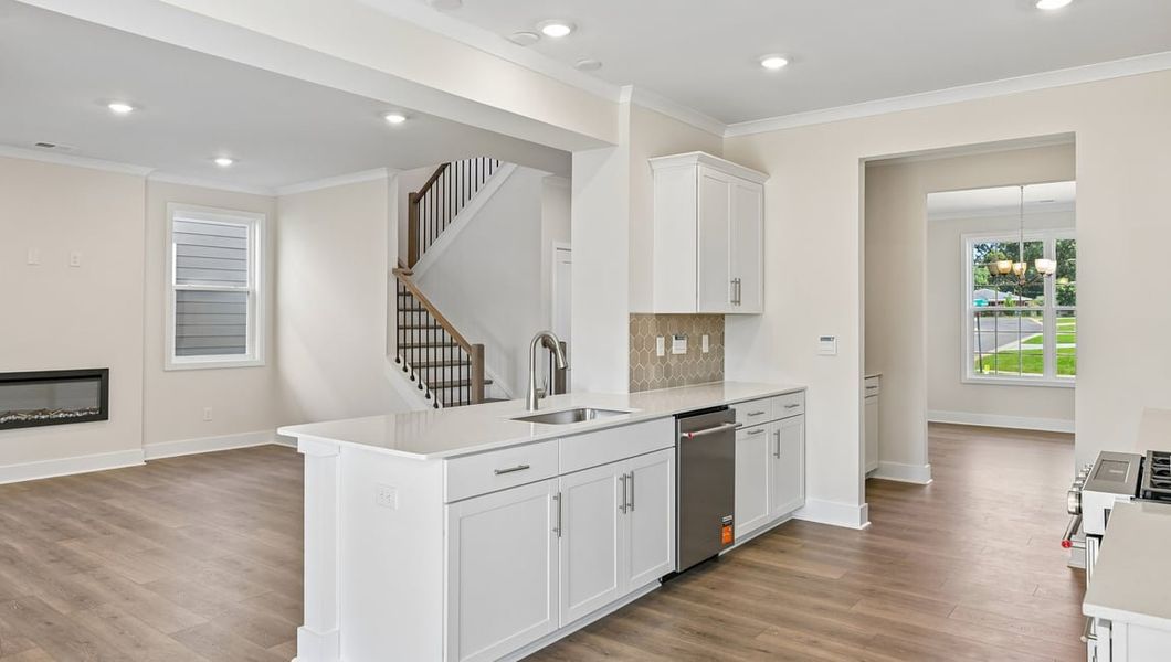 Furnished interior view inside a new home in Oak Grove Hill, Huntersville (Image 4).
