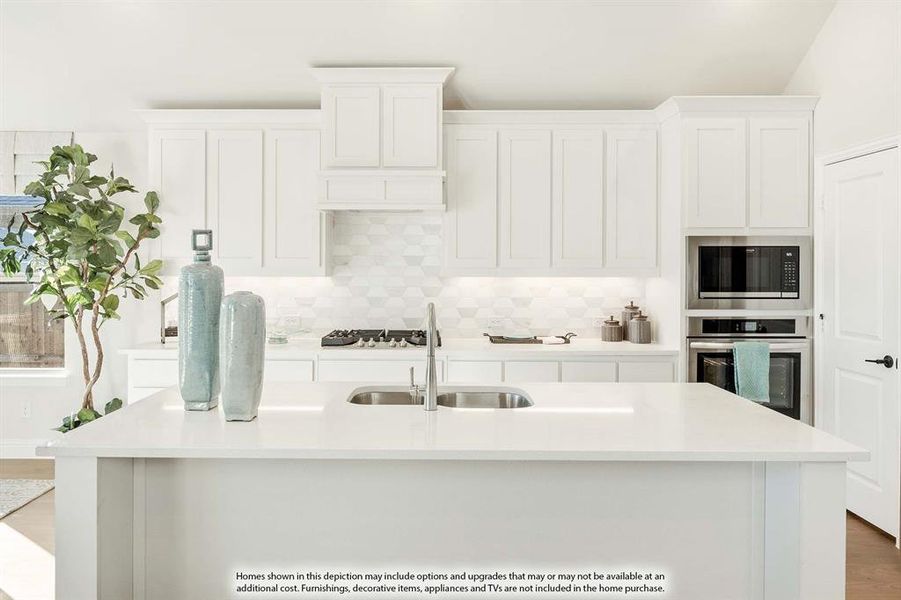 Furnished interior view inside a new home in Glenwood Meadows, Denton (Image 3).