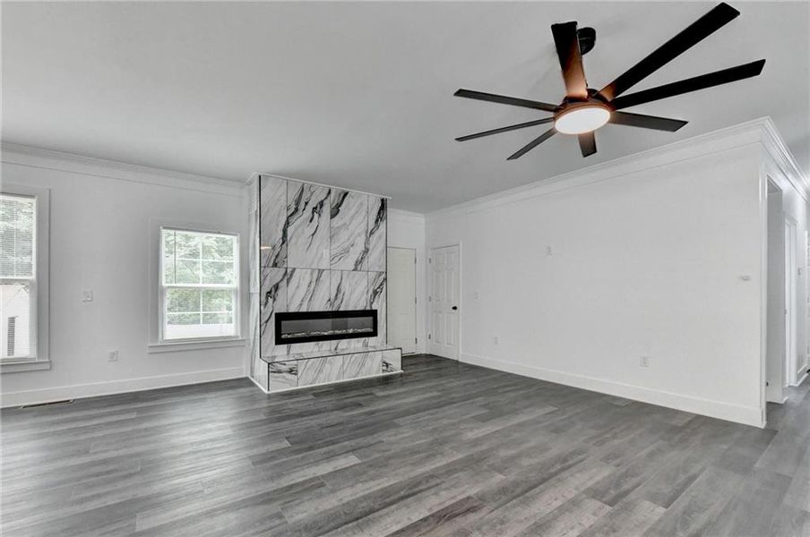 Spacious, unfurnished interior of a new home in , Snellville (Image 67). Spacious, unfurnished interior of a new home in , Snellville (Image 67).