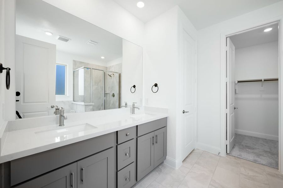 Furnished interior view inside a new home in North Sky Celina, Celina (Image 7).