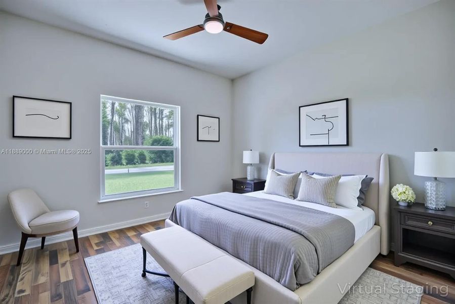 Furnished interior view inside a new home in , Sebring (Image 7).