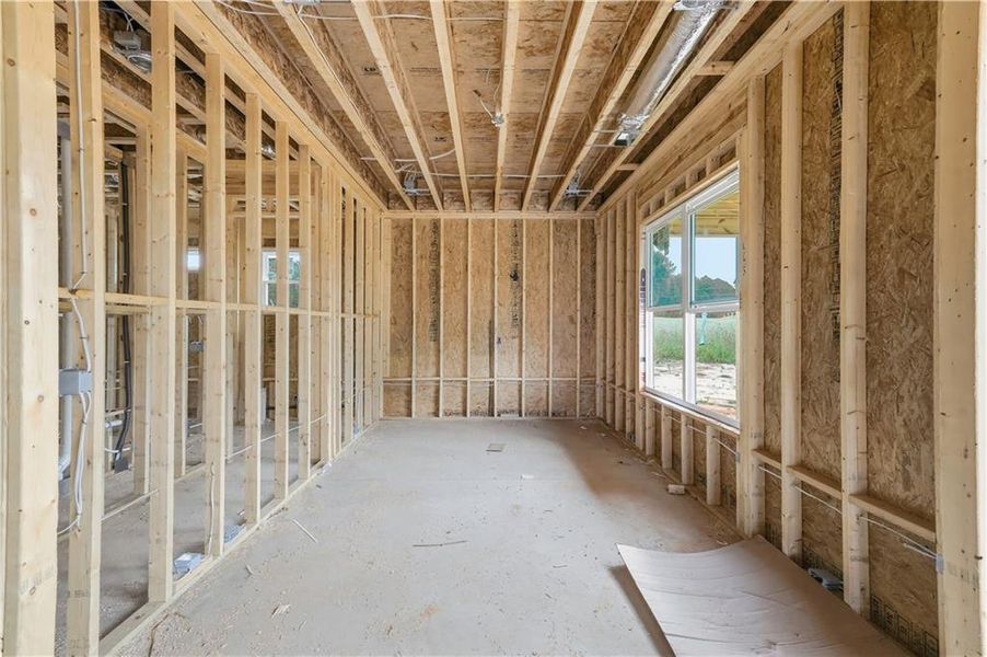 In-progress construction of a new home in , Loganville, GA (Image 9).