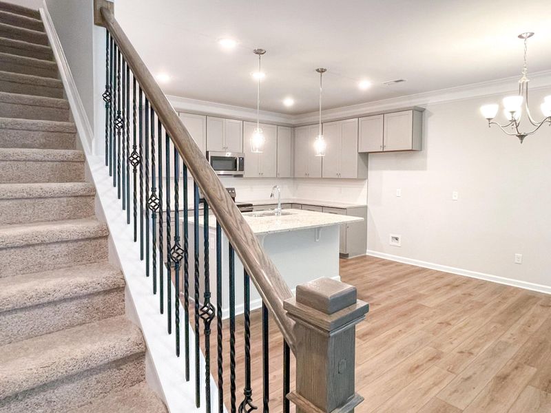Spacious, unfurnished interior of a new home in Fairview Village Townhomes, Simpsonville (Image 14).
