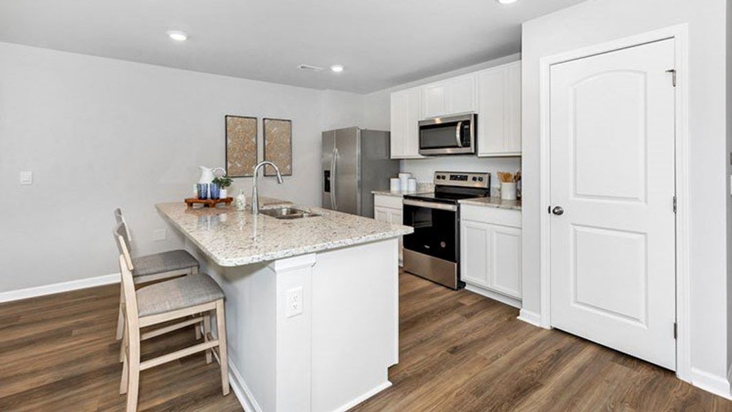 Furnished interior view inside a new home in Bailey Park, Fayetteville (Image 7).