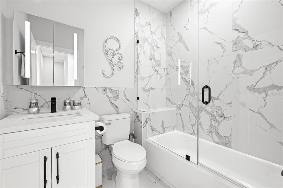 Furnished interior view inside a new home in , Tampa (Image 11).