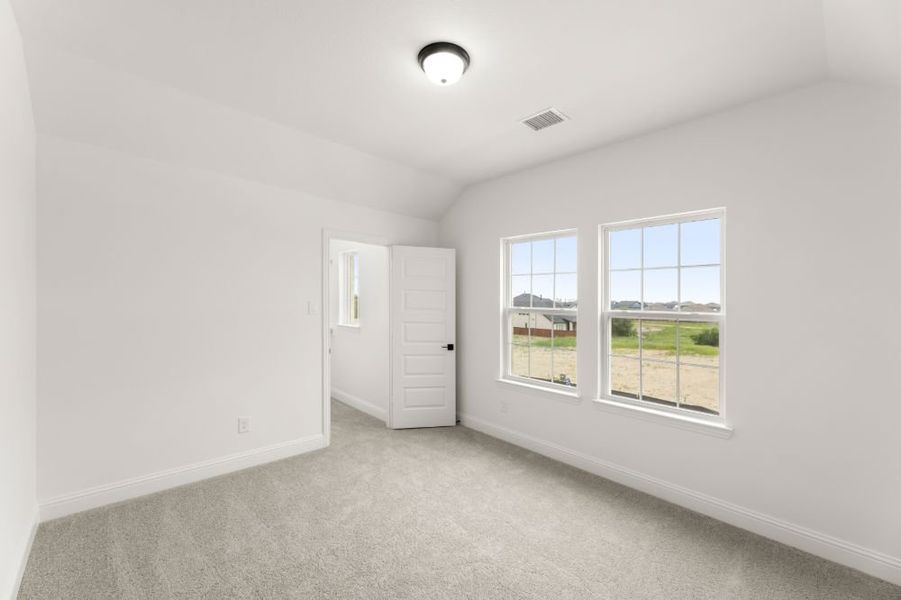 Representative unfurnished interior of a home built from the The Whitney by UnionMain Homes in Cambridge Crossing, Celina (Image 46).