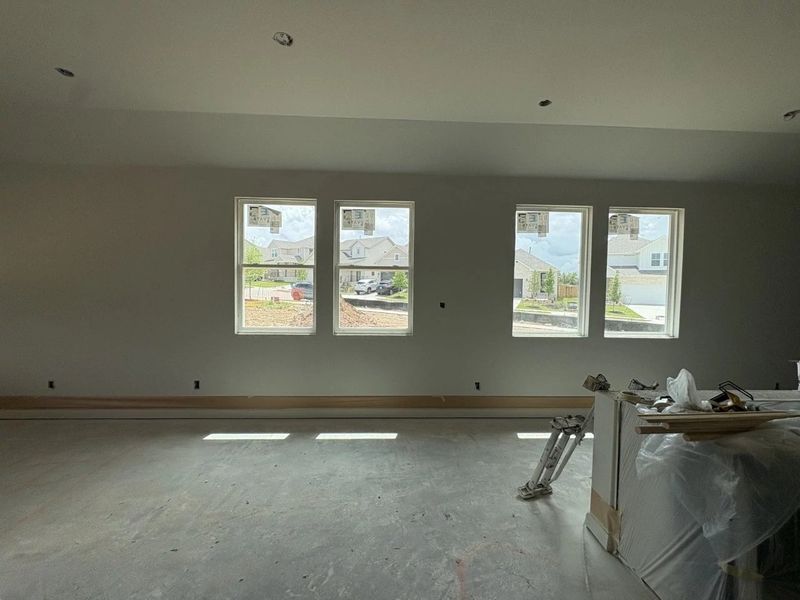 In-progress construction of a new home in Cannon Ranch, Dripping Springs, TX (Image 6).