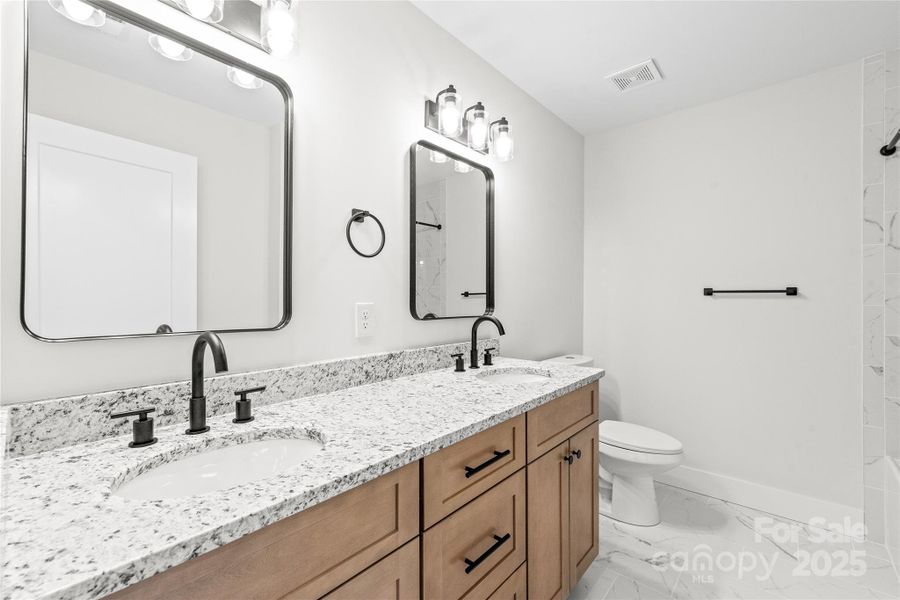 Furnished interior view inside a new home in , Hickory (Image 14).