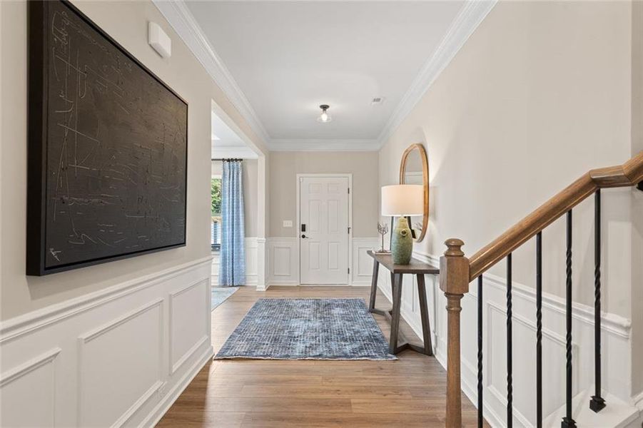 Furnished interior view inside a new home in Sagebrook, Powder Springs (Image 25).