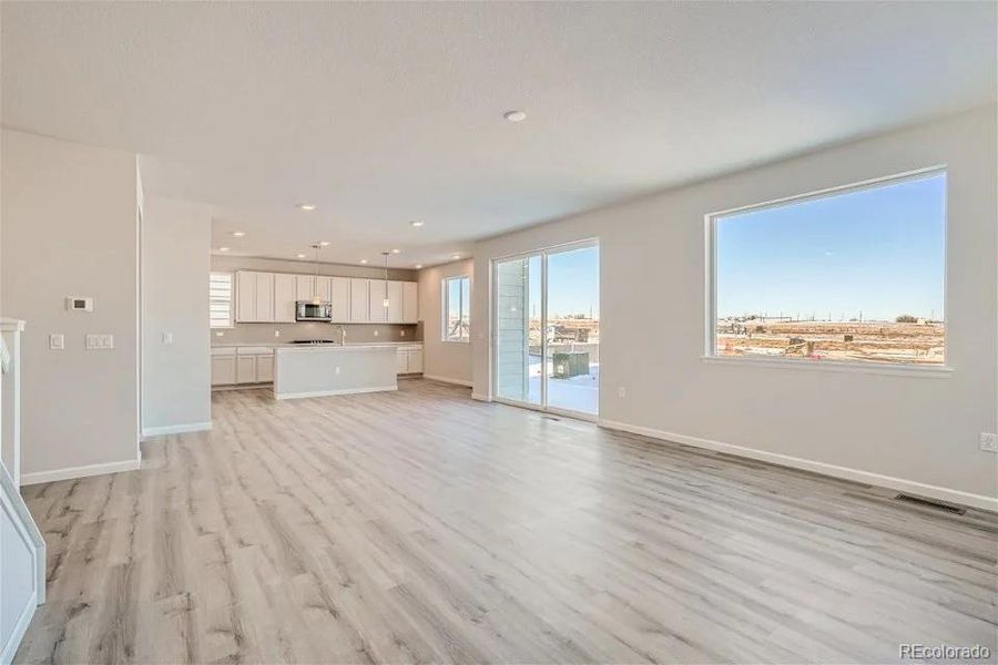 Spacious, unfurnished interior of a new home in Floret Collection at Parkdale Commons, Lafayette (Image 22). Spacious, unfurnished interior of a new home in Floret Collection at Parkdale Commons, Lafayette (Image 22).