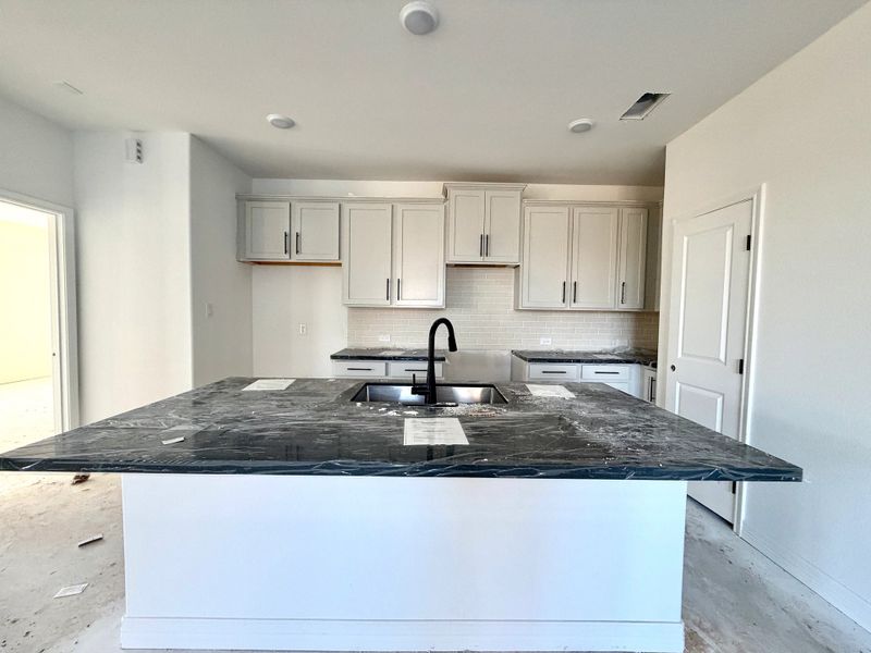 Construction Progress - Kitchen