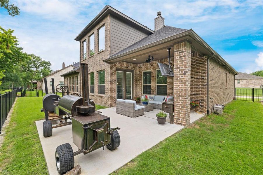 Front exterior of a new home in , Gunter, TX, highlighting curb appeal (Image 1). Front exterior of a new home in , Gunter, TX, highlighting curb appeal (Image 1).
