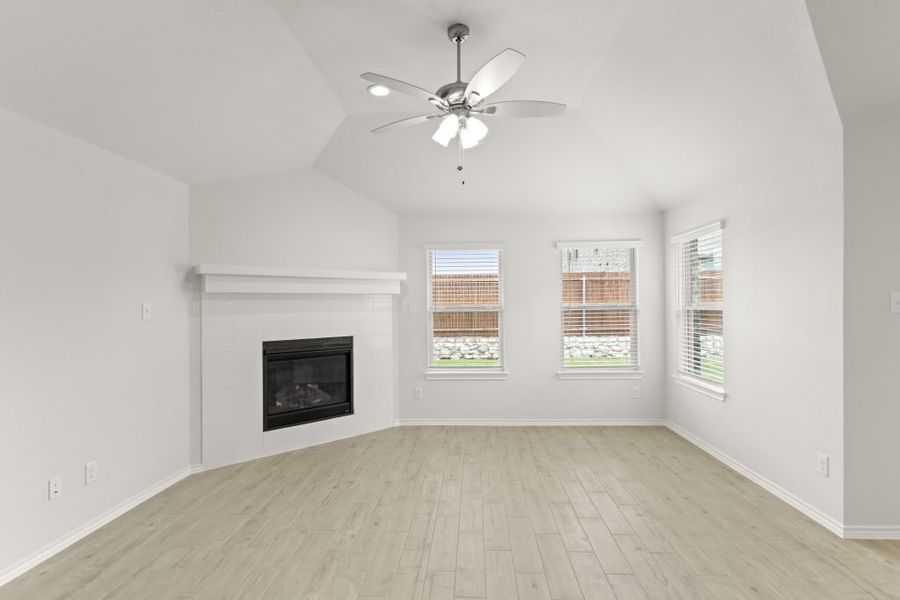 Representative exterior photo of a completed home built from the Boston by Impression Homes in Northspur, Terrell, TX (Image 7). Representative exterior photo of a completed home built from the Boston by Impression Homes in Northspur, Terrell, TX (Image 7).