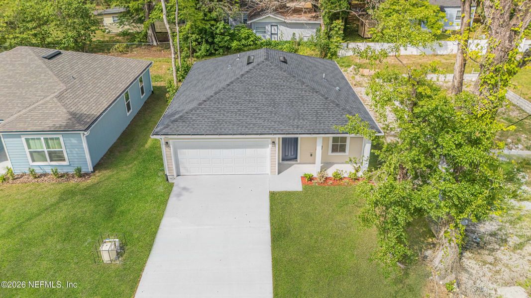 Front exterior of a new home in , Jacksonville, FL, highlighting curb appeal (Image 2). Front exterior of a new home in , Jacksonville, FL, highlighting curb appeal (Image 2).