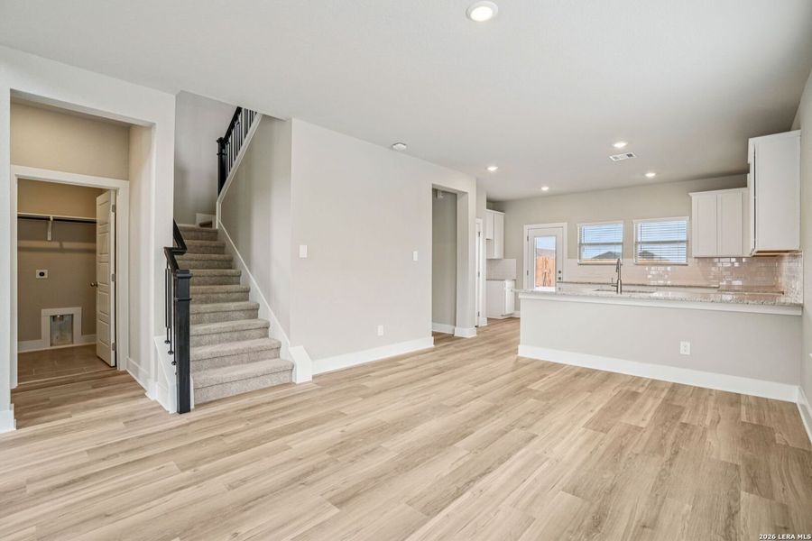 Spacious, unfurnished interior of a new home in Legendary Trails - Premier Series, Cibolo (Image 33).