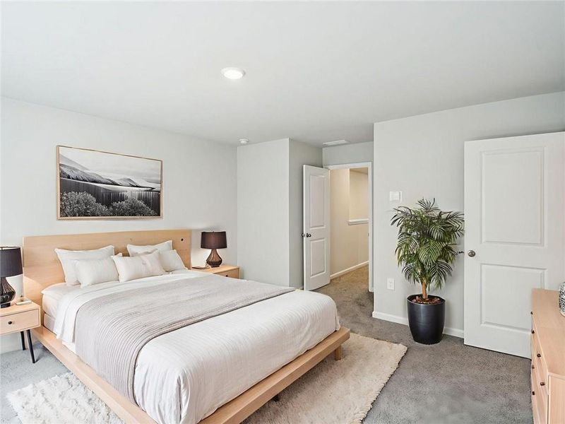 Furnished interior view inside a new home in , Conyers (Image 5).