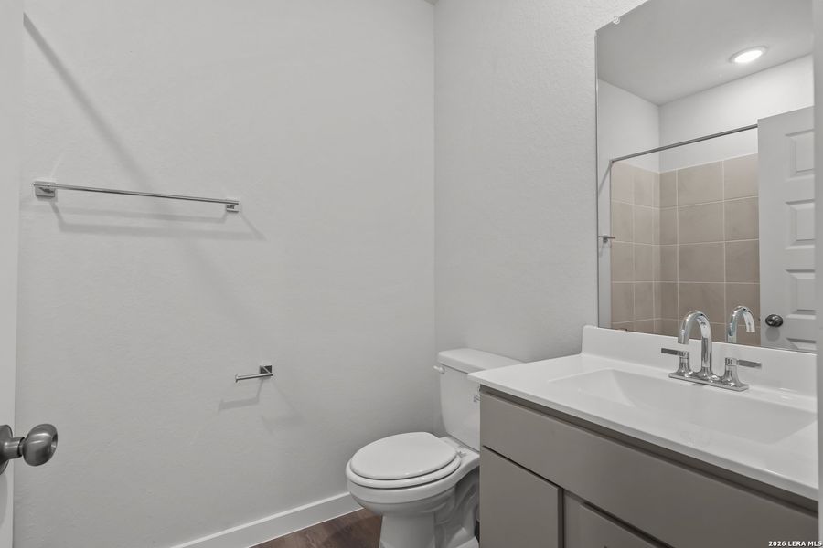 Furnished interior view inside a new home in Applewhite Meadows, San Antonio (Image 11). Furnished interior view inside a new home in Applewhite Meadows, San Antonio (Image 11).
