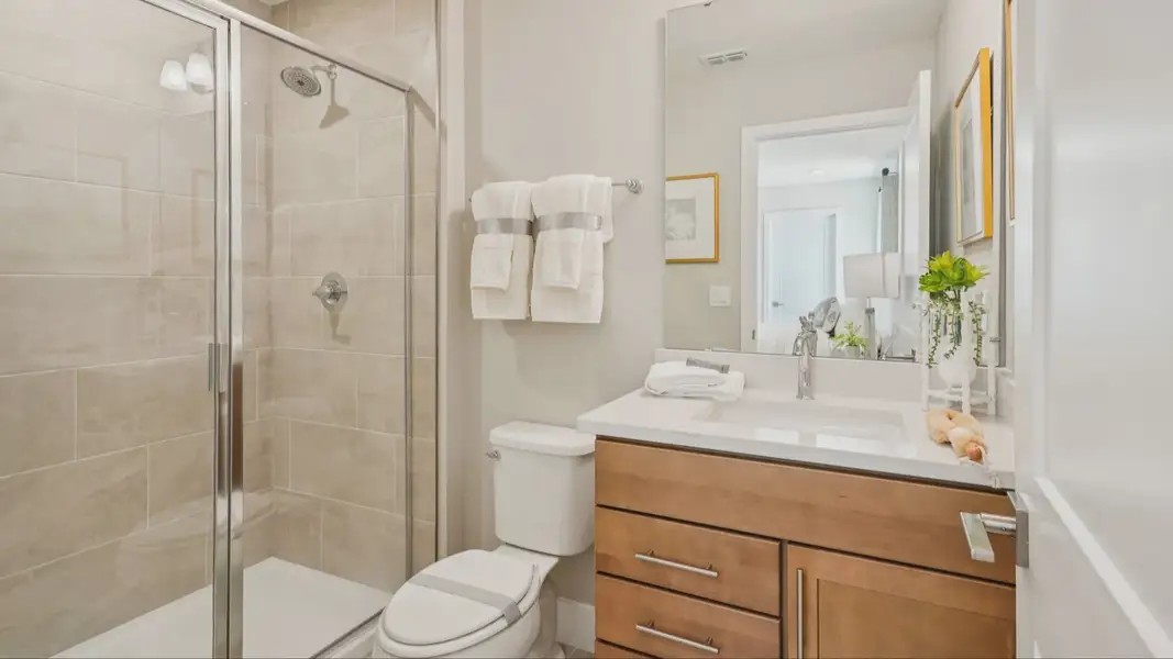 Furnished interior view inside a new home in Haven at Diamond Springs, Jacksonville (Image 18).