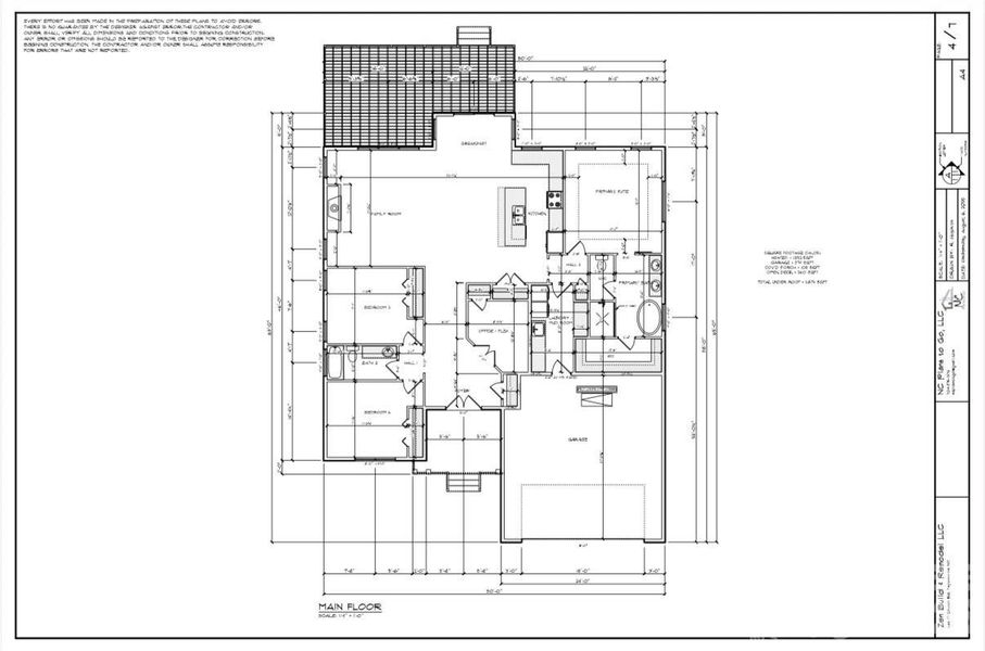 2D floor plan layout of this home in , Taylorsville, NC (Image 7).
