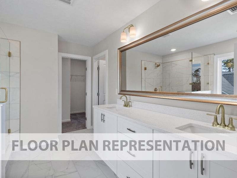 Primary Ensuite Bathroom | Townsend II Plan Primary Ensuite Bathroom | Townsend II Plan