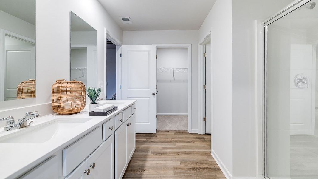 Furnished interior view inside a new home in Cypress Landing, Hardeeville (Image 19).