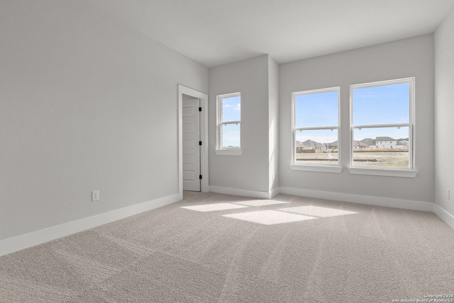 Spacious, unfurnished interior of a new home in Homestead, Schertz (Image 29). Spacious, unfurnished interior of a new home in Homestead, Schertz (Image 29).
