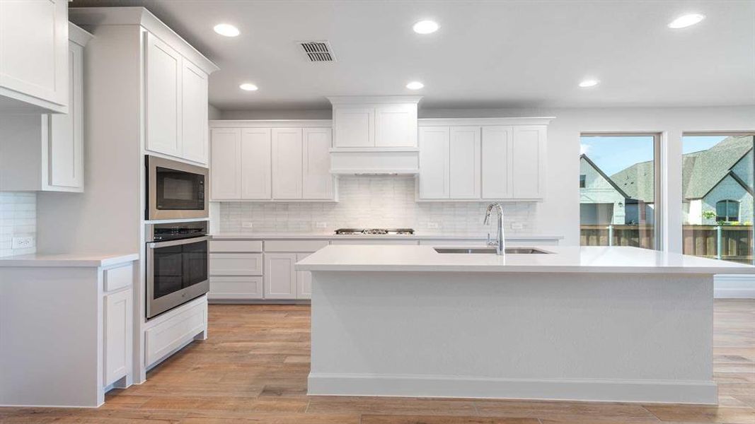 Furnished interior view inside a new home in Devonshire - Reserve 50', Forney (Image 8). Furnished interior view inside a new home in Devonshire - Reserve 50', Forney (Image 8).