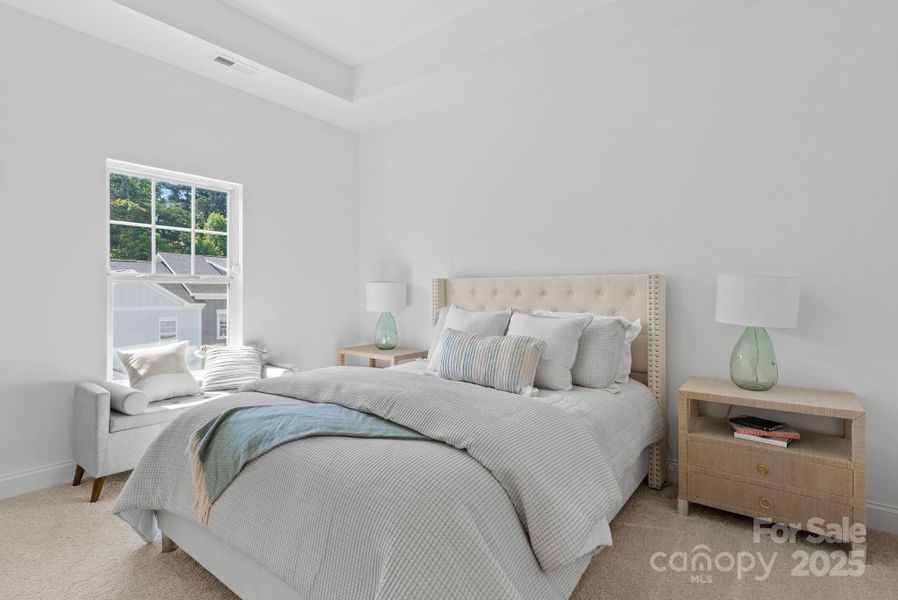 Furnished interior view inside a new home in , Asheville (Image 28).