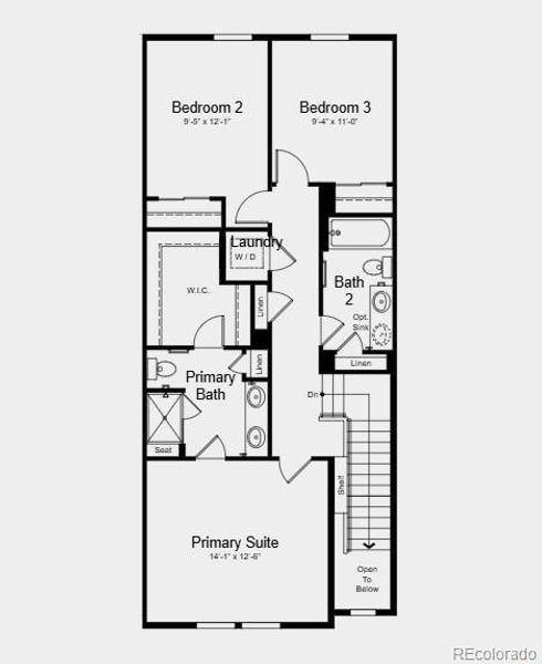 Structural options added include: additional sink at bath 2 upstairs.