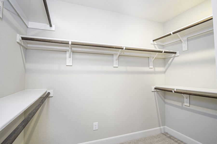 Representative unfurnished interior of a home built from the The Osbourne by Rosehaven Homes in Magnolia Village, San Antonio (Image 23).