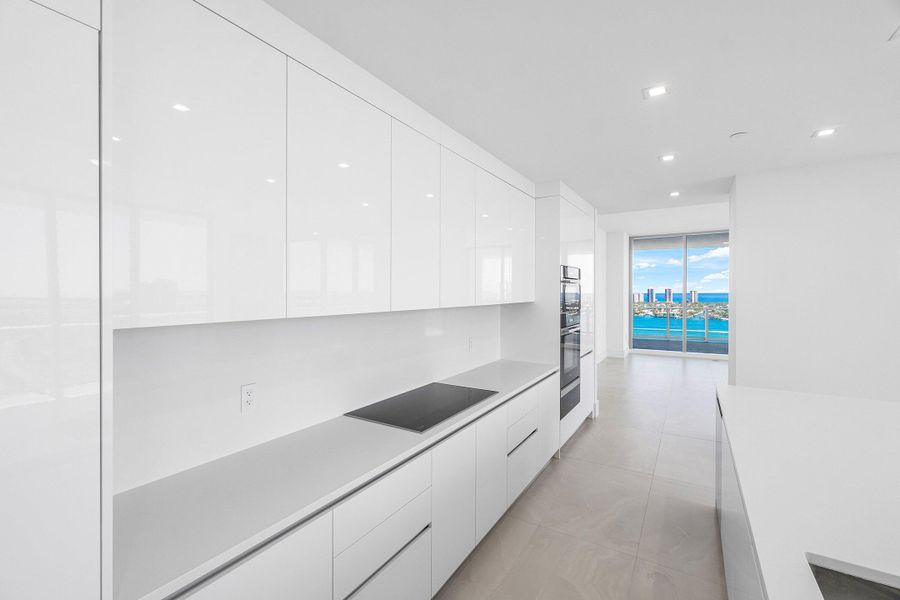 Kitchen - Water Views - Island - Stove