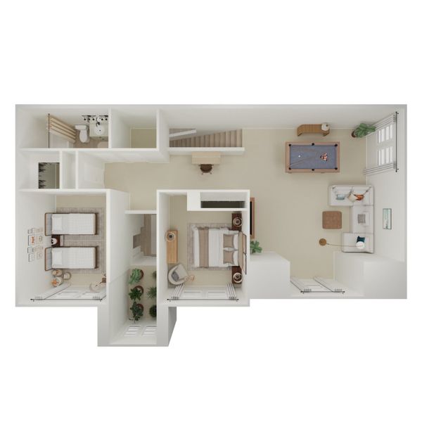 2D floor plan layout for the Mykonos by K. Hovnanian® Homes in Grand Oaks, Mont Belvieu, TX (Image 19). 2D floor plan layout for the Mykonos by K. Hovnanian® Homes in Grand Oaks, Mont Belvieu, TX (Image 19).