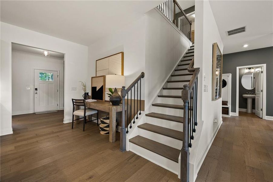 Furnished interior view inside a new home in Berkeley Mill, Cumming (Image 7).