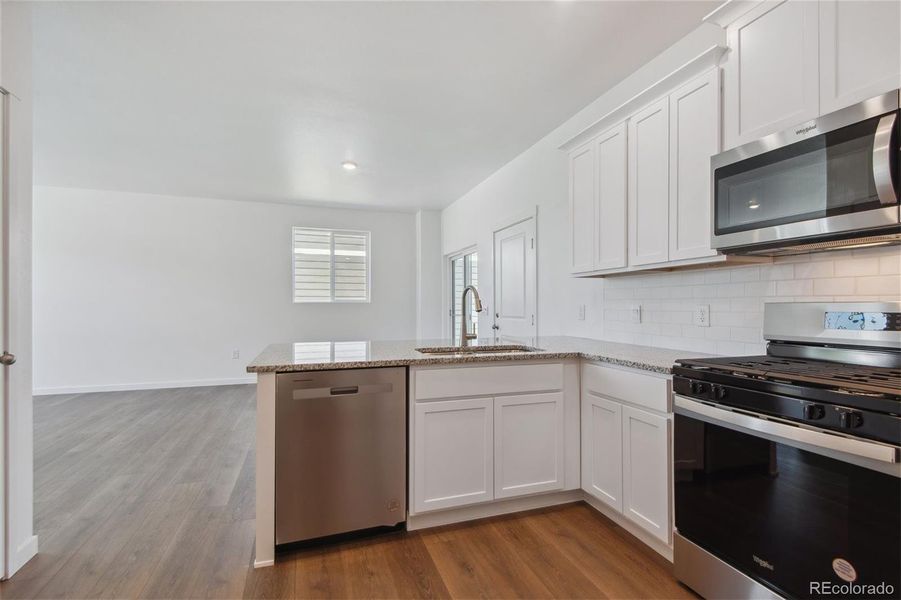 Furnished interior view inside a new home in Horizon Uptown, Aurora (Image 7).