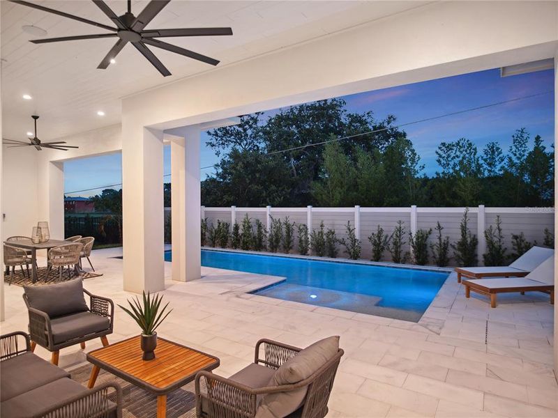 Furnished interior view inside a new home in Lake Sheen Sound, Orlando (Image 8).