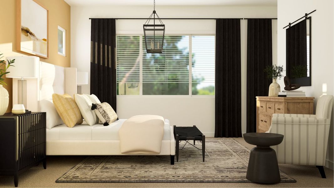 Furnished interior in a model home at Asante: Destiny in Surprise (Image 33).