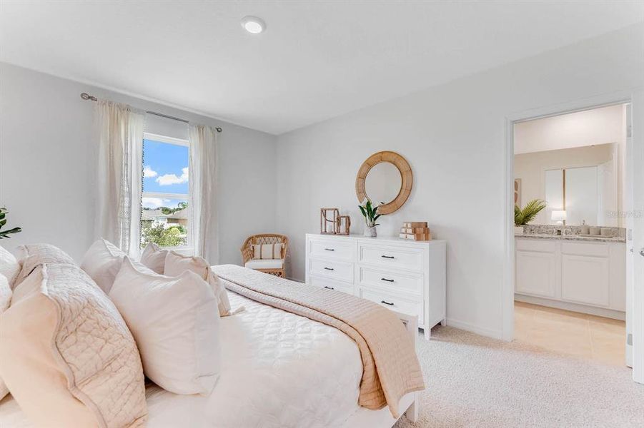 Furnished interior view inside a new home in Brentwood, Davenport (Image 16).