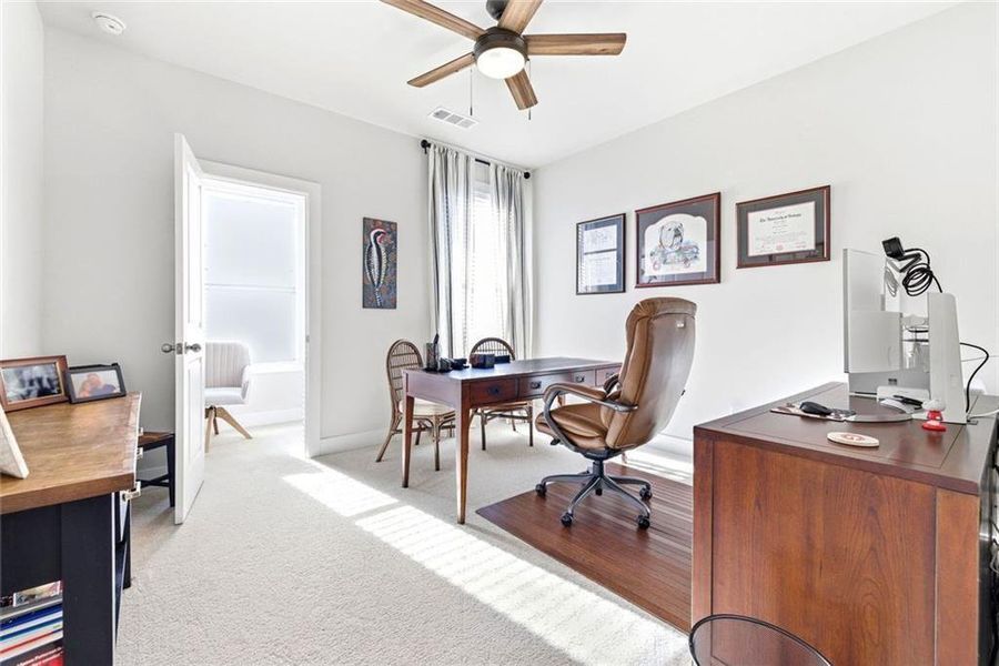 Furnished interior view inside a new home in , Cumming (Image 39).