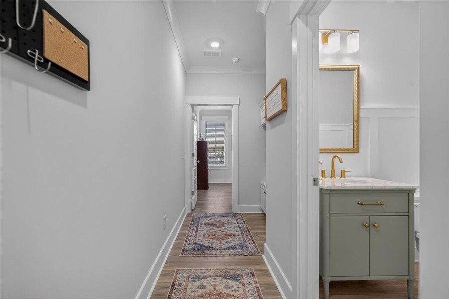 Furnished interior view inside a new home in Hewing Farms, Summerville (Image 41).