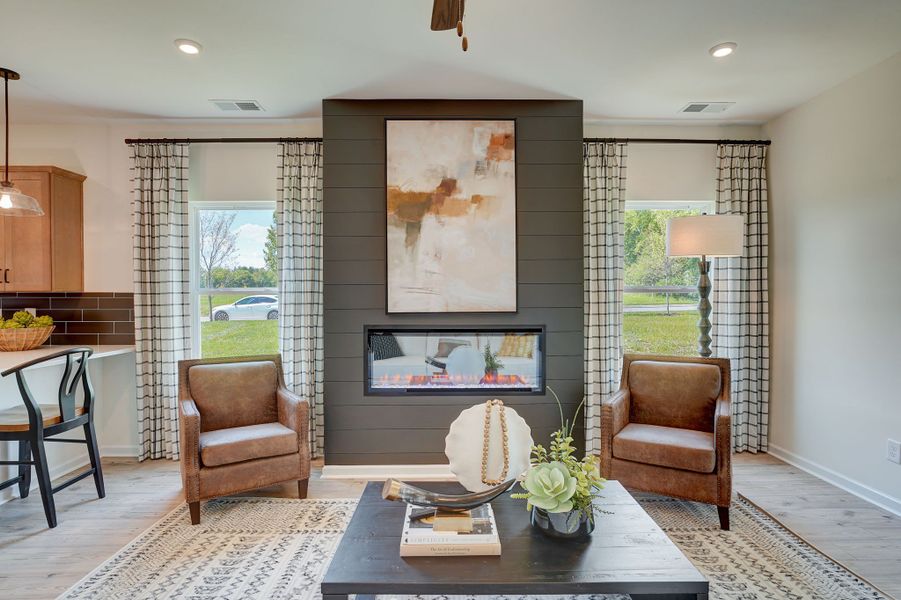 Furnished interior view inside a new home in Jackson Hills, Clarksville (Image 12).