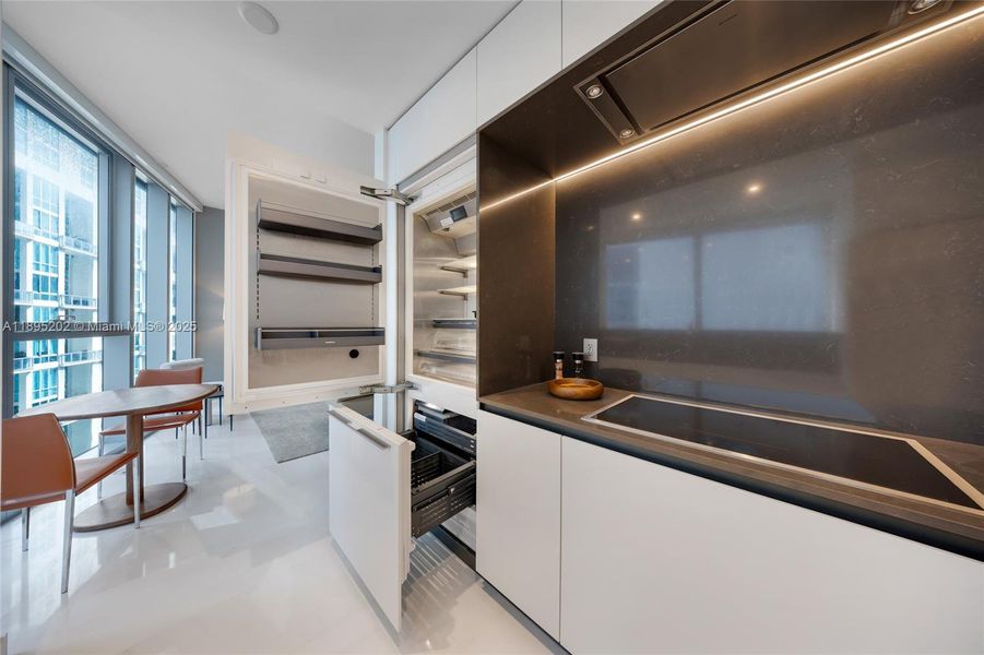 Furnished interior view inside a new home in Aston Martin Residences, Miami (Image 16).